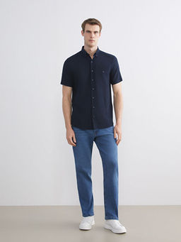 Regular Fit K?sa Kollu Erkek G?mlek