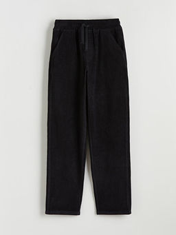 Beli Lastikli Kadife Erkek ?ocuk Pantolon