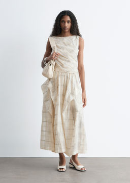 Falda midi fruncida - H&m фото 8