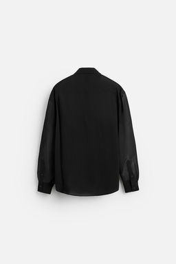 SEMI-SHEER SHIRT - Zara фото 7