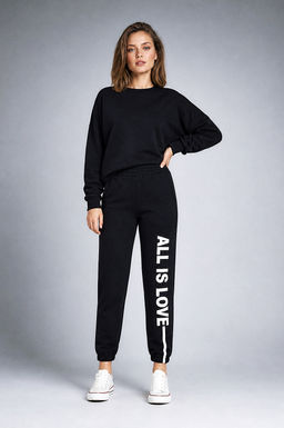 Арт. 7384 Брюки женские 44-52 Цвет:черный - Калинка фото 2