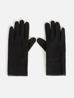 10206420044 Перчатки жен. Stowe черный - Concept club фото 3