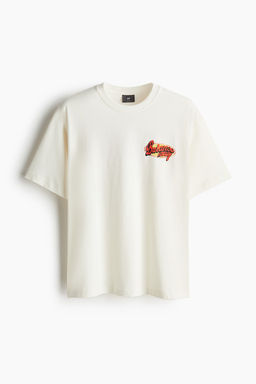 Camiseta con motivo estampado Loose Fit - H&m фото 5