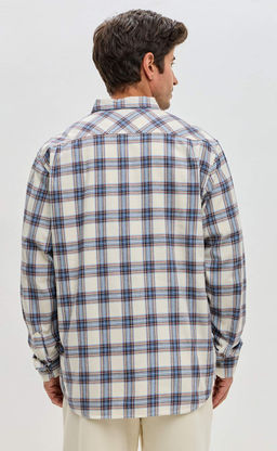 Рубашка F521-0460 milk-blue - Fine joyce фото 9