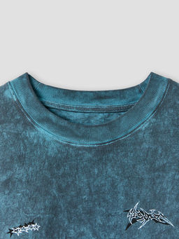 Футболка прямая мужская синяя - Mark formelle фото 7