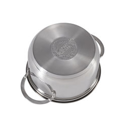 2316 GIPFEL Кастрюля SOFIA 1,1л, со стеклянной крышкой, с индукционным капсульным дном. Материал: нерж. сталь 18/10. Толщина: 0,5мм  фото 5