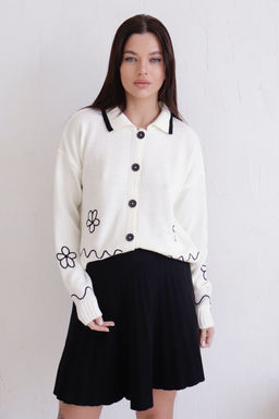 12068 Юбка чёрная вязаная - Martichelli фото 13