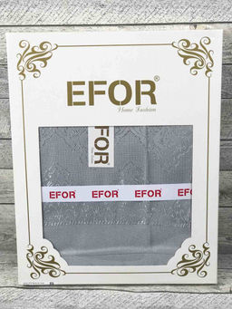 Скатерть EFOR 160x220 KDK PANO GRI серый