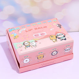 Цена за 48 шт. Вазелин для губ Зверятки, микс цветов и ароматов - Simaland фото 2