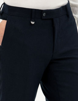 Lacivert Slim Fit Kuma_ Pantolon