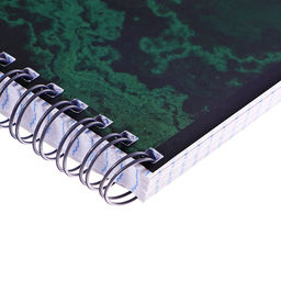 Цена за 2 шт. Тетрадь А4, 80 листов в клетку, на гребне Calligrata «Мрамор», зелёный