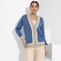 Кардиган Уикенд мечты (роскошный blue) - Charutti фото 4
