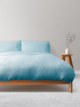 Пододеяльник поплин гладкокрашенный без молнии - Бирюза 150х215