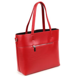 Женская сумка шоппер из эко кожи 8333-836 Ред - Cidirro фото 3