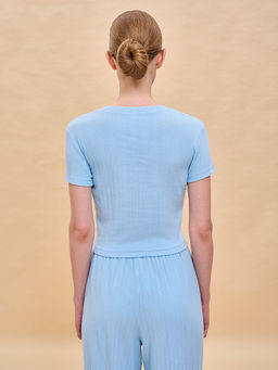 PFTY6944 Футболка женская - Pelican фото 2