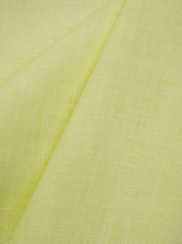 Лен костюмный с эффектом мятости цв.Светло-лимонный, ш.1.45м, лен-100%, 190гр/м.кв
