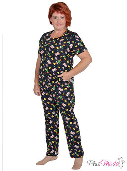 Футболка Модель №1303 размеры 44-84 - Plusmoda фото 5