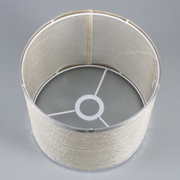 Абажур E27 серый 25х25х20см