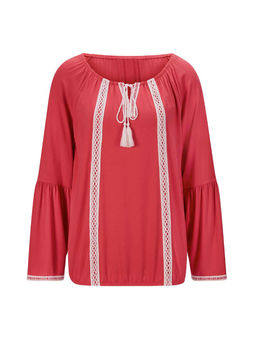 Блузка, цвета клубники - Linea tesini фото 2