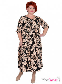 Платье Модель №1530 размеры 44-84 - Plusmoda фото 7