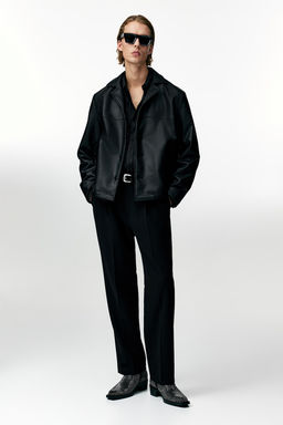 Chaqueta camisera revestida Regular Fit