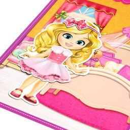 Магнитная игра Одень куклу: Маленькая модница - Happy valley фото 14