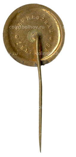 Значок Профсоюз рабочих строительных профессий (Чехословакия)