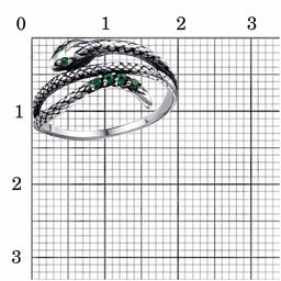КОЛЬЦО 24815314-7 - Красная пресня фото 2
