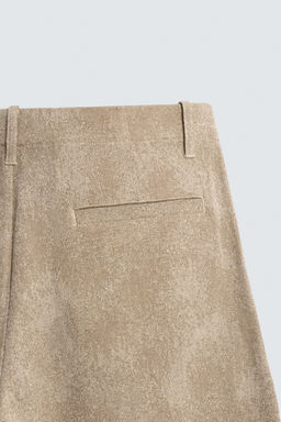 PANTAL?N CHINO RELAXED FIT JACQUARD / Tostado - Zara фото 11