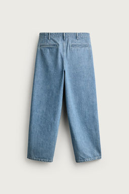 PANTAL?N CHINO DENIM STRAIGHT FIT / Azul claro - Zara фото 7