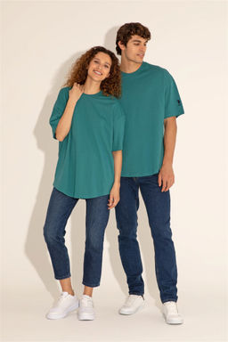 Мужская темно-зеленая футболка - U.s. polo assn фото 9