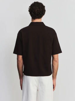 Футболка поло с вышивкой на груди ZR2605043410-27 / Zarina