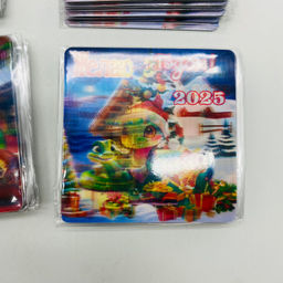 Магнит новогодний с пожеланием 60 шт в уп (арт. M-1) - Ип лебедев о.ю фото 2