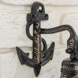 Рында «Колокол с якорем», 16×11×8 см, латунь