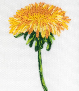 Набор для вышивания PANNA Живая картина JK-2280 Паттерн. Одуванчики 24 х 30 см