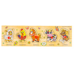 Рамка - вкладыш малая Моя ферма - Лесная мастерская фото 7