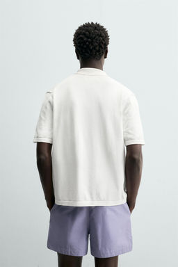 POLO PUNTO REGULAR FIT / Blanco