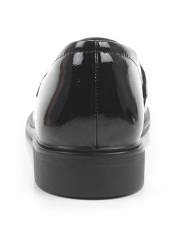 03-DCO142-2 BLACK Лоферы женские (натуральная кожа)