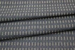 Теплый хлопок Пирамидки - елочки цв.т.серый меланж, ш.1.5м, хлопок-60%, пэ-40%, 160гр/м.кв - Купава фото 5