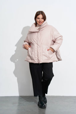 Куртка TEZA 5616 экрю