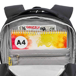 RG-666-2 Рюкзак школьный с картхолдером на держателе - Grizzly фото 8