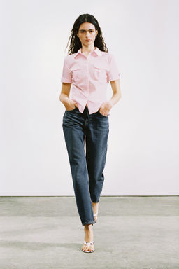 TAILORED POPLIN SHIRT