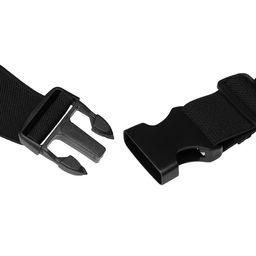 Спортивная сумка чехол на пояс LuazON, управление телефоном, отсек на молнии, чёрная - Luazon home фото 5