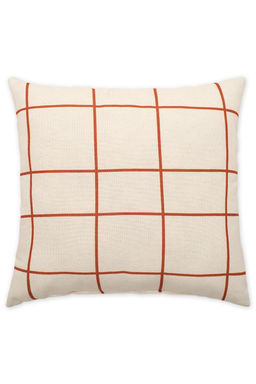 Подушка декоративная с фотопечатью 40х40 см ткань смесовая Клетка инверсия арт. 4052