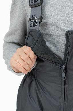 Полукомбинезон детский серый