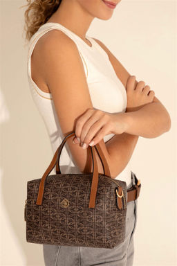 Женская коричневая сумка