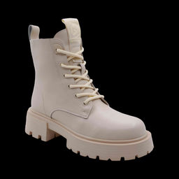 Ботинки на меху PL290-2 бежевые