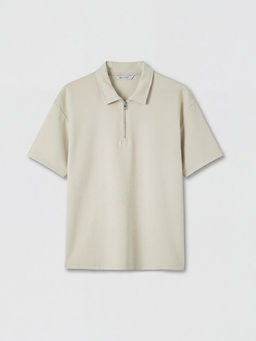 Fermuarl? Polo Yaka Erkek Ti??rt
