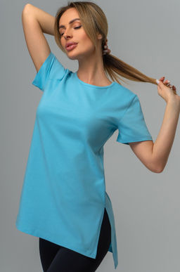 Удлиненная женская футболка с разрезами Happyfox - Happy fox фото 8