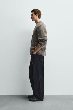 RIBBED TEXTURED CARDIGAN - Zara фото 11